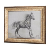 Old West Collection I ( Farm view) by Mercana Studio a Hand Embellished Textured Framed Art Print by Mercana at Eve Furniture