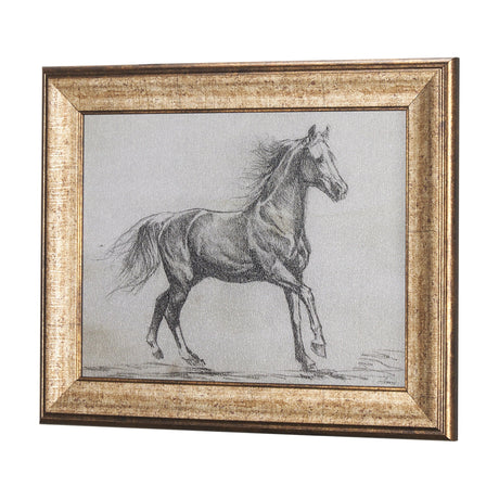 Old West Collection I ( Farm view) by Mercana Studio a Hand Embellished Textured Framed Art Print by Mercana at Eve Furniture