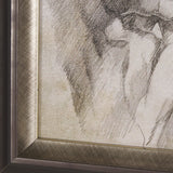 Old West Collection I ( Farm view) by Mercana Studio a Hand Embellished Textured Framed Art Print by Mercana at Eve Furniture