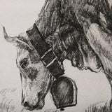 Old West Collection IV (Cow Sketch) by Mercana Studio a Hand Embellished Textured Canvas by Mercana at Eve Furniture