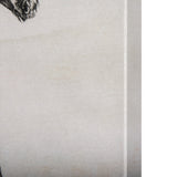 Old West Collection V ( Horse Sketch) by Mercana Studio a Hand Embellished Textured Canvas by Mercana at Eve Furniture