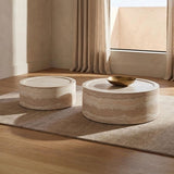 Olean Natural 2-Piece Occasional Table Set by Furniture of America at Eve Furniture