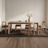 Oli Dark Green/Natural Dining Chair (Set of 2) by Moe's Home at Eve Furniture