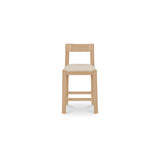 Oli Stripe/Natural Counter Stool by Moe's Home at Eve Furniture