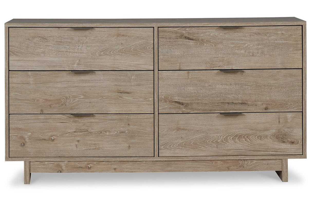 Oliah Natural Dresser by Ashley at Eve Furniture
