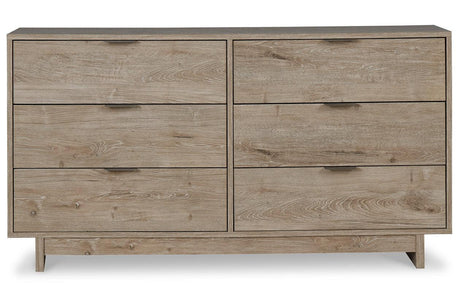 Oliah Natural Dresser by Ashley at Eve Furniture