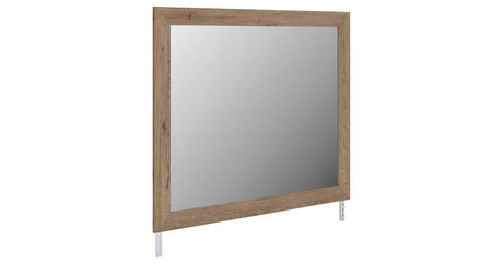 Oliandon Light Brown Bedroom Mirror by Ashley at Eve Furniture