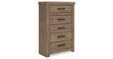 Oliandon Light Brown Chest of Drawers by ASHLEY FURNITURE at Eve Furniture