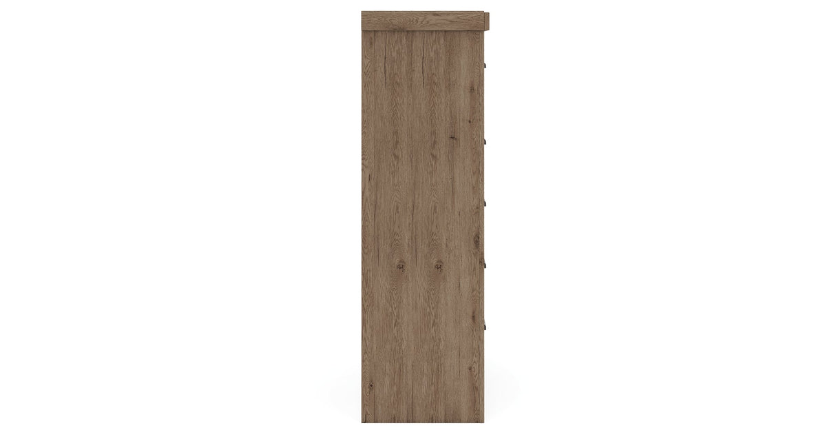 Oliandon Light Brown Chest of Drawers by ASHLEY FURNITURE at Eve Furniture