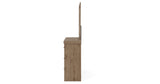 Oliandon Light Brown Dresser and Mirror by Ashley at Eve Furniture