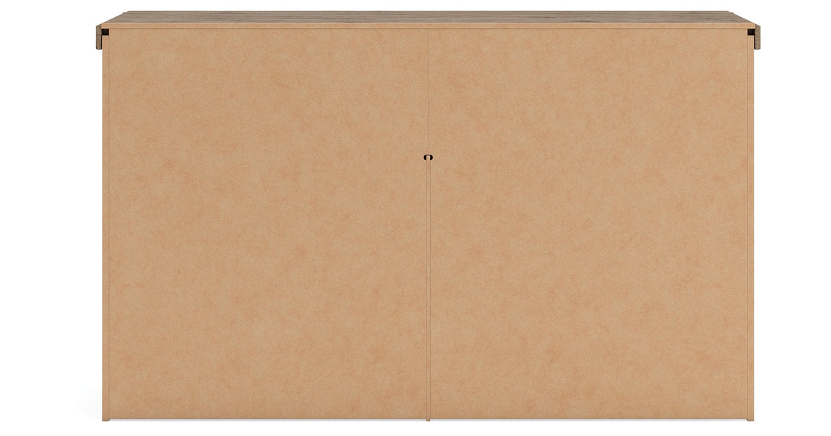 Oliandon Light Brown Dresser by Ashley at Eve Furniture