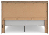 Oliandon Light Brown King Panel Storage Bed by Ashley at Eve Furniture