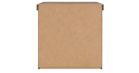 Oliandon Light Brown Nightstand by Ashley at Eve Furniture