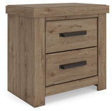 Oliandon Light Brown Nightstand by ASHLEY FURNITURE at Eve Furniture