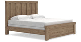 Oliandon Light Brown Panel Bedroom Set by Ashley at Eve Furniture