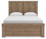 Oliandon Light Brown Queen Panel Bed by Ashley at Eve Furniture