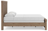 Oliandon Light Brown Queen Panel Bed by Ashley at Eve Furniture