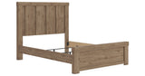 Oliandon Light Brown Queen Panel Bed by Ashley at Eve Furniture