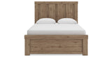 Oliandon Light Brown Queen Panel Bed by Ashley at Eve Furniture