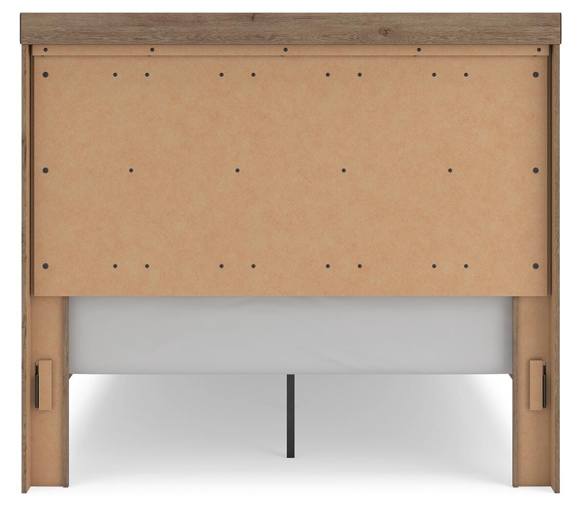 Oliandon Light Brown Queen Panel Storage Bed by Ashley at Eve Furniture