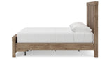 Oliandon Light Brown Queen Panel Storage Bed by Ashley at Eve Furniture