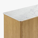Olive 4-door Oak Buffet by Co.House Designs at Eve Furniture