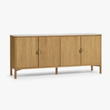 Olive 4-door Oak Buffet by Co.House Designs at Eve Furniture