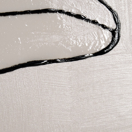 Olive Branch Countour I by Emma Scarvey a Hand Embellished Textured Canvas by Mercana at Eve Furniture