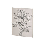 Olive Branch Countour II by Emma Scarvey a Hand Embellished Textured Canvas by Mercana at Eve Furniture