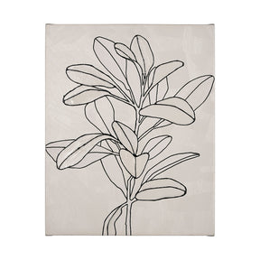 Olive Branch Countour II by Emma Scarvey a Hand Embellished Textured Canvas by Mercana at Eve Furniture