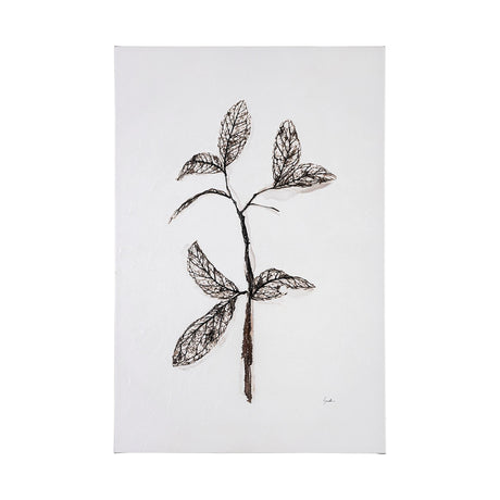 Olive Branch II by Gabrielle Campbell a Hand Embellished Textured Canvas by Mercana at Eve Furniture