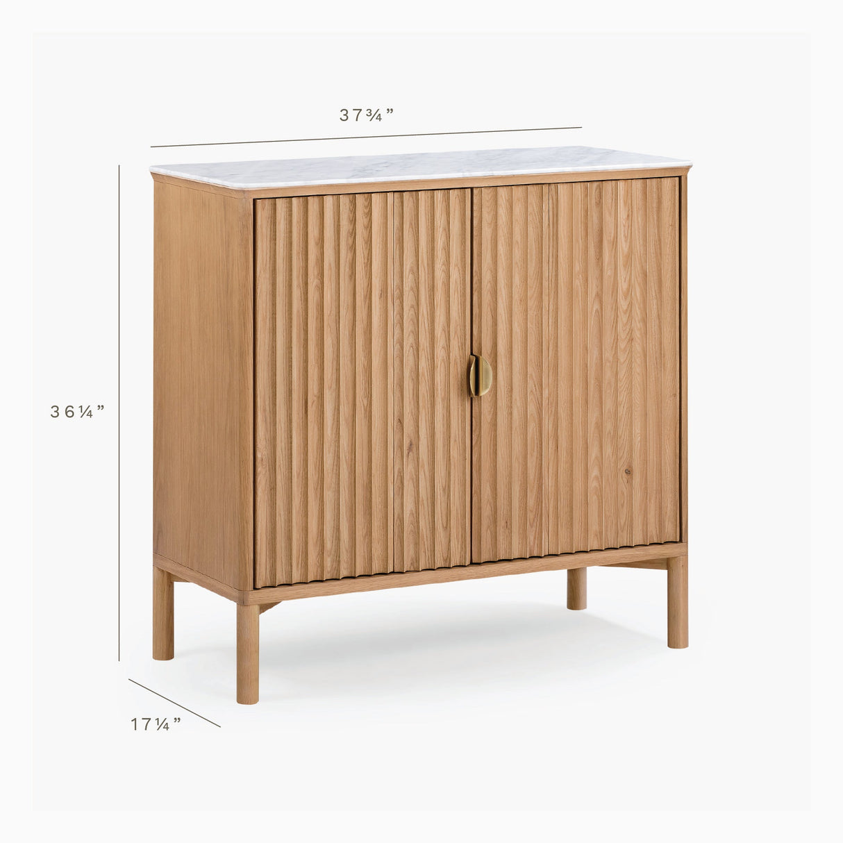 Olive Reeded Cabinet by Co.House Designs at Eve Furniture