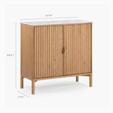 Olive Reeded Cabinet by Co.House Designs at Eve Furniture