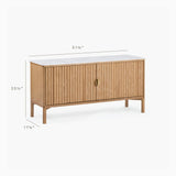 Olive Reeded Sideboard by Co.House Designs at Eve Furniture