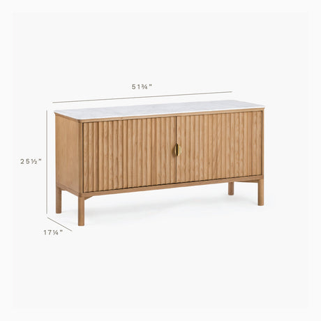 Olive Reeded Sideboard by Co.House Designs at Eve Furniture