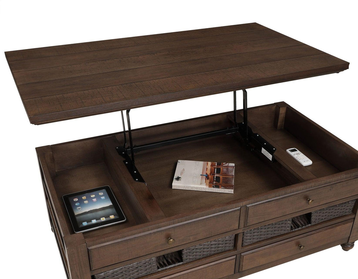 Oliver 3-Piece Lift-Top Table Set by Steve Silver at Eve Furniture