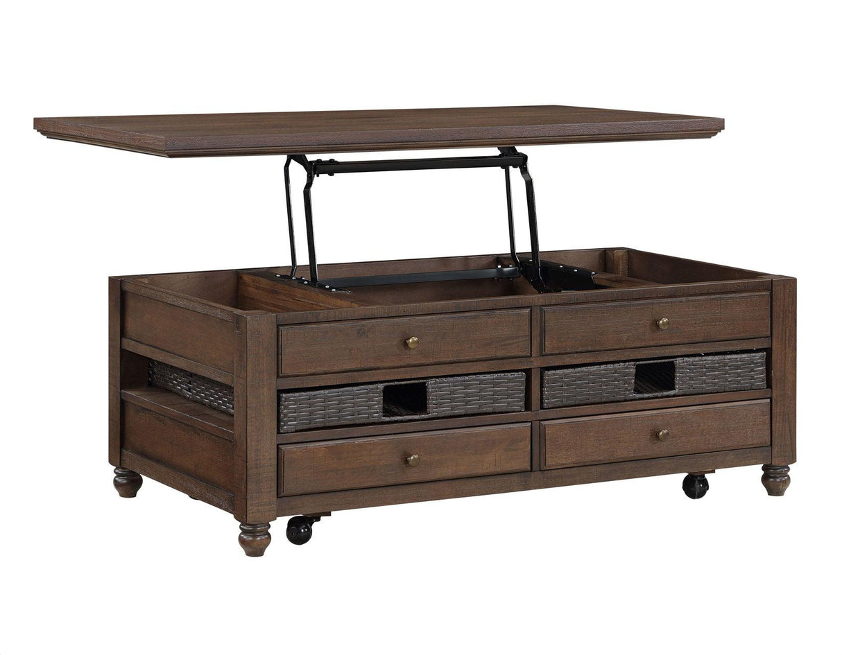 Oliver 3-Piece Lift-Top Table Set by Steve Silver at Eve Furniture