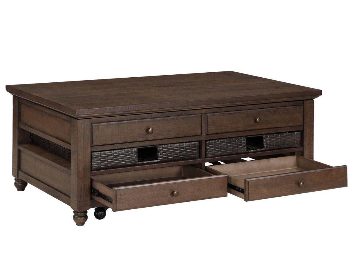 Oliver 3-Piece Lift-Top Table Set by Steve Silver at Eve Furniture