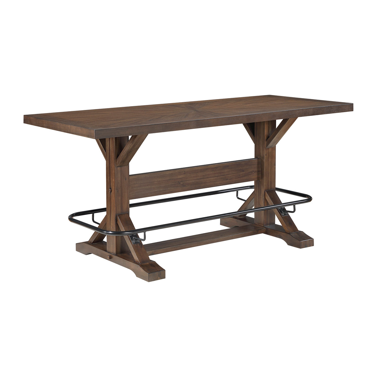 Oliver Brown 5-Piece Counter Height Set by Homelegance at Eve Furniture