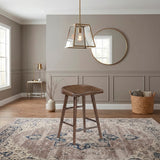 Oliver Brown Counter Height Stool, Set of 2 by Homelegance at Eve Furniture