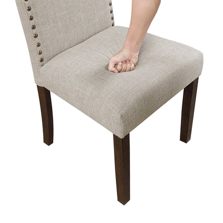 Oliver Brown Counter Height Stool, Set of 2 by Homelegance at Eve Furniture