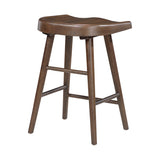 Oliver Brown Counter Height Stool, Set of 2 by Homelegance at Eve Furniture