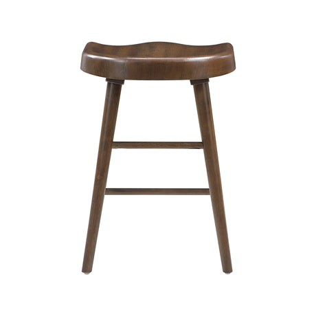 Oliver Brown Counter Height Stool, Set of 2 by Homelegance at Eve Furniture