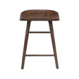 Oliver Brown Counter Height Stool, Set of 2 by Homelegance at Eve Furniture