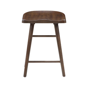 Oliver Brown Counter Height Stool, Set of 2 by Homelegance at Eve Furniture