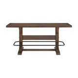 Oliver Brown Counter Height Table by Homelegance at Eve Furniture