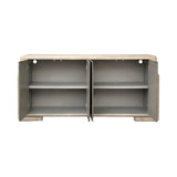 Oliver Brown Four-Door Sideboard by Crestview at Eve Furniture
