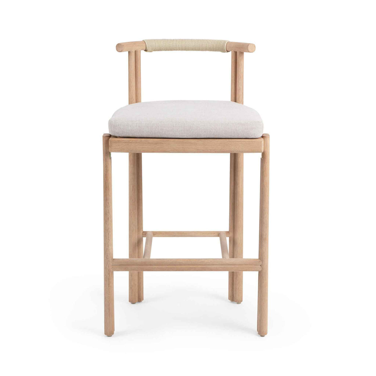 Oliver Brown Outdoor Armless Barstool by Classic Home at Eve Furniture