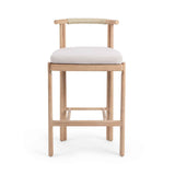 Oliver Brown Outdoor Armless Barstool by Classic Home at Eve Furniture