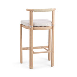 Oliver Brown Outdoor Armless Barstool by Classic Home at Eve Furniture